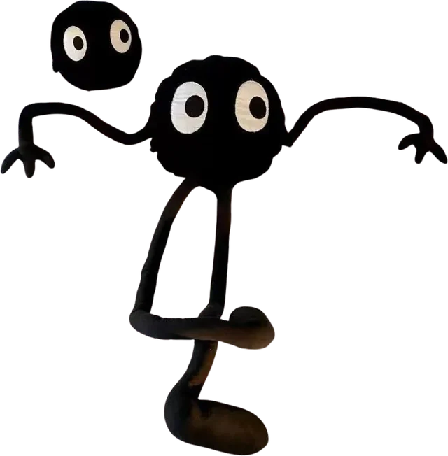 Black fuzzy creatures